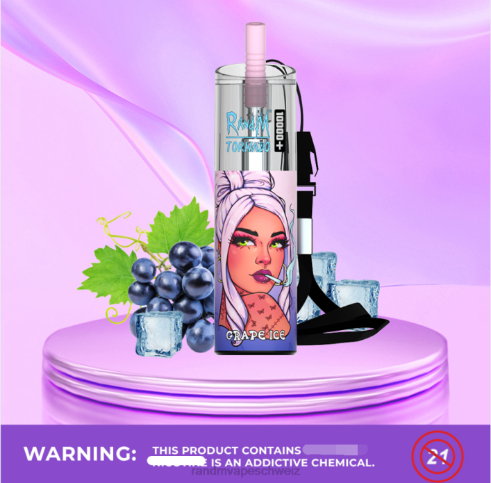 RandM Vape Rabattcode | RandM Tornado 00P285 10000 plus Airflow-Control-Vape-Gerät 1 Stk Pfirsich-Mango